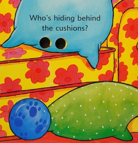 Who's hiding in the house?: a wobbly-eyed lift-the-flap book