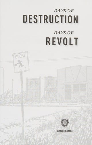 Days of destruction, days of revolt