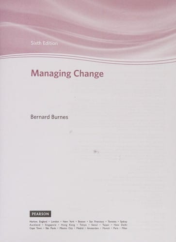 Managing Change