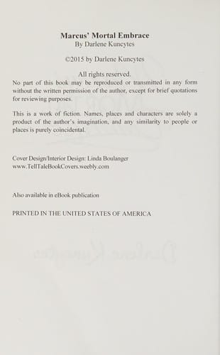 Marcus' mortal embrace