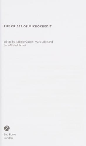 The crises of microcredit