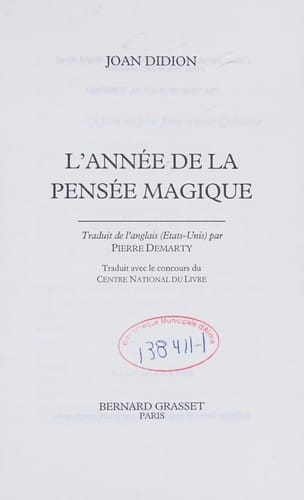 L'année de la pensée magique