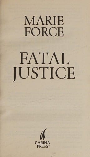 Fatal justice: a fatal series novella