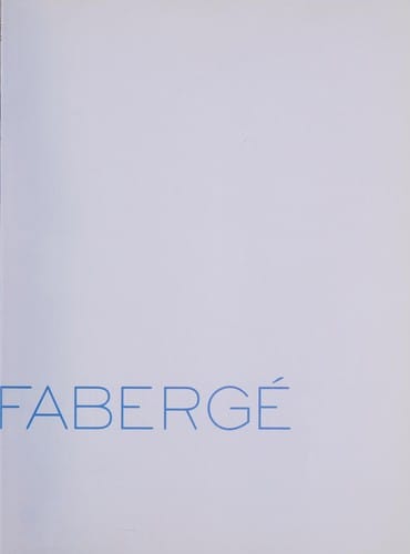 Fabergé: imperial craftsman and his world