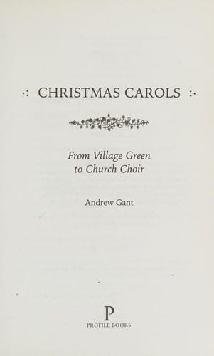 Christmas carols: from village green to church choir