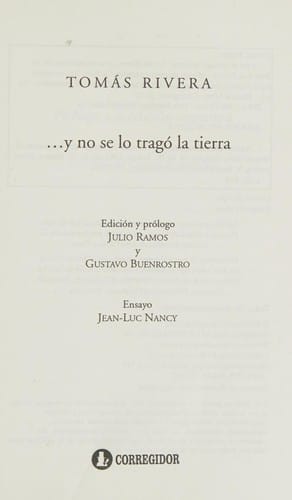 --y no se lo tragó la tierra