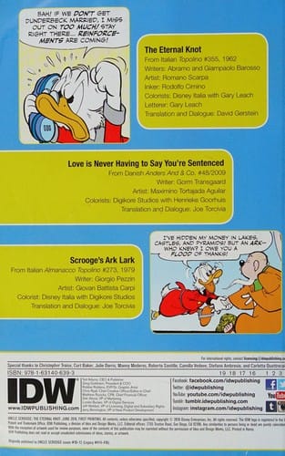 Walt Disney's Uncle Scrooge: The eternal knot