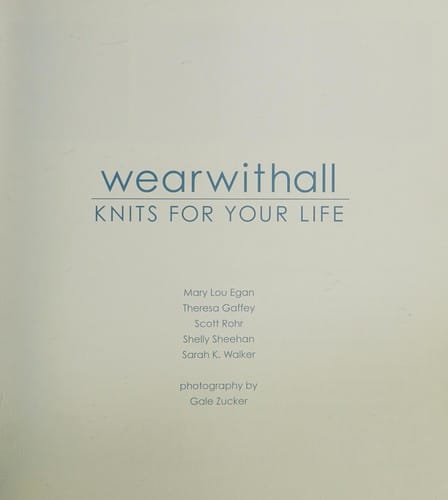 Wearwithall: knits for your life