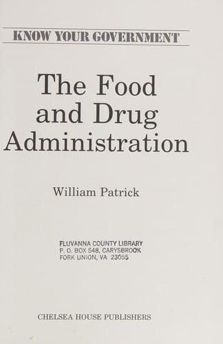 The Food and Drug Administration