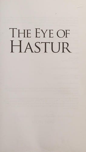 The Eye of Hastur