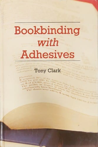 Bookbinding with adhesives