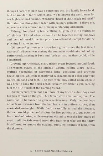 Siren's feast: an edible odyssey