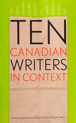 Ten Canadian Writers in Context