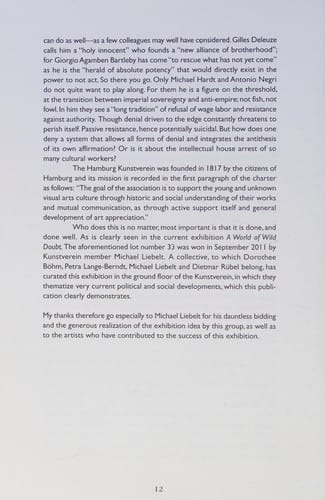 A world of wild doubt