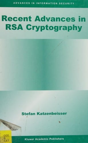 Recent advances in RSA cryptography
