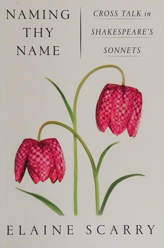 Naming thy name: cross talk in Shakespeare's sonnets