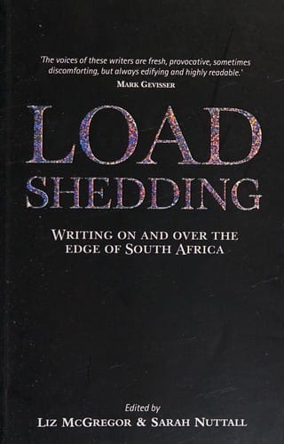 Load shedding: writing on and over the edge of South Africa