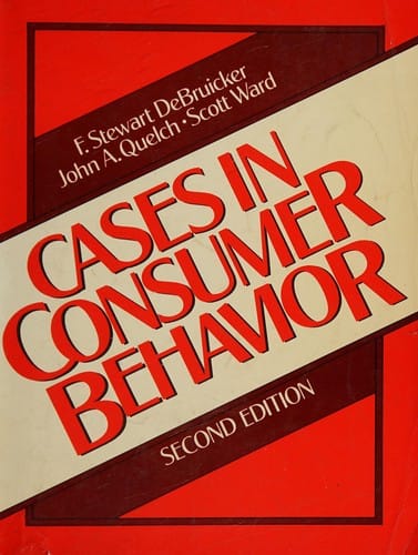 Cases in consumer behavior.