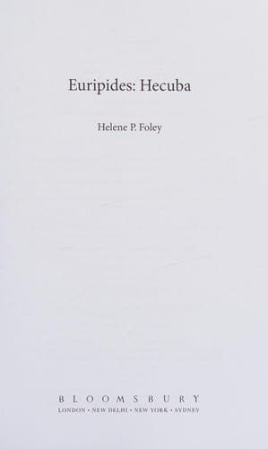 Euripides: Hecuba
