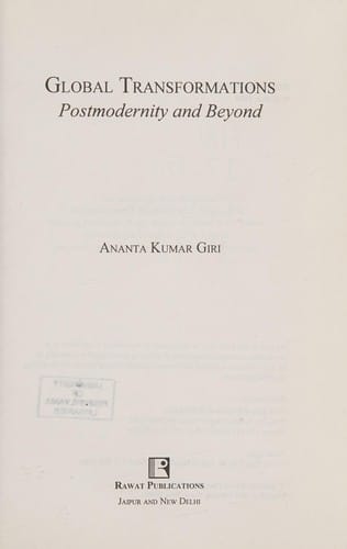 Global transformations: postmodernity and beyond