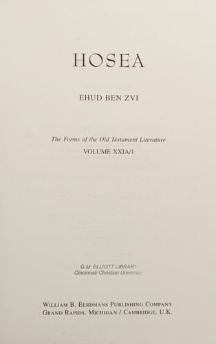 Hosea