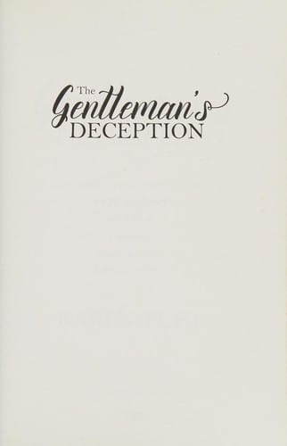 The gentleman's deception: a Regency romance