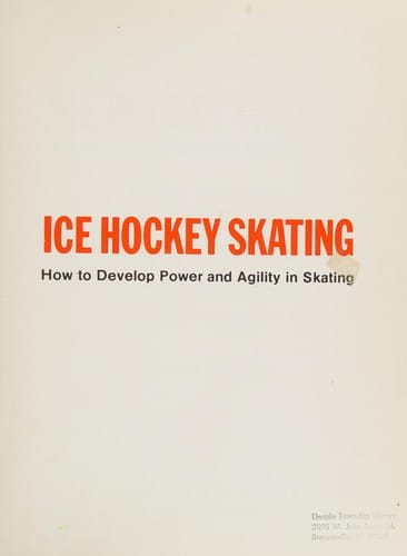 Ice hockey skating: how to develop power and agility in skating.