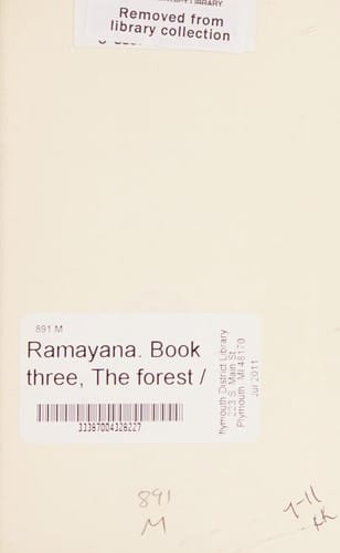 Rāmāyaṇa.