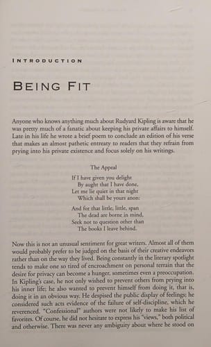 Being Kipling