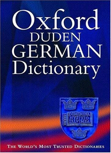 The Oxford-Duden German dictionary: German-English, English-German