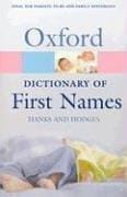 A dictionary of first names