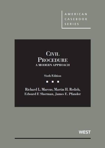 Civil procedure: a modern approach