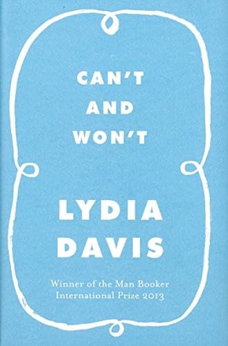 Can't and Won't: Stories