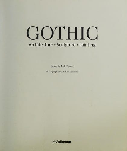 Gothic: architecture, sculpture, painting