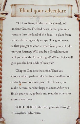 Hades and the Underworld: An Interactive Mythological Adventure