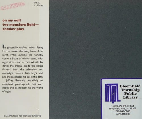 Shadow play, night haiku