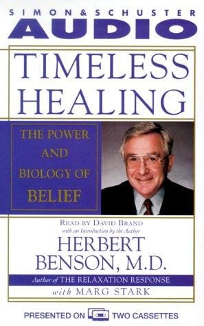 (the title word "Healing" is misspelled- it has an "m" instead of an "n") Timeless Healing: The Power and Biology of Belief