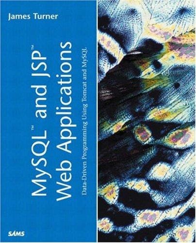 MySQL and JSP Web applications
