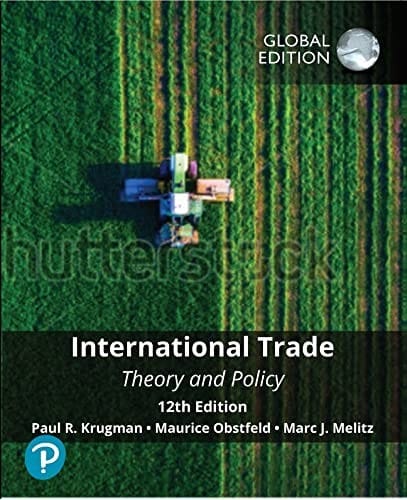 International Trade: Theory and Policy