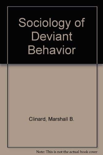 Sociology of deviant behavior