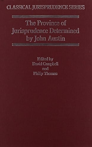 The province of jurisprudence determined