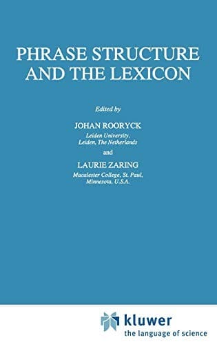 Phrase structure andthe lexicon