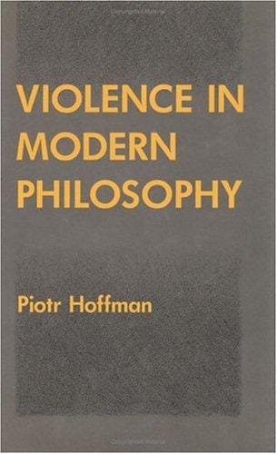 Violence in modern philosophy
