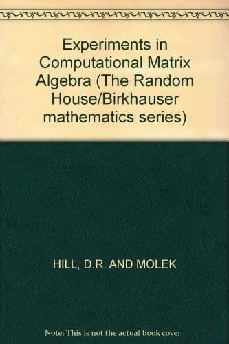 Experiments in computational matrix algebra