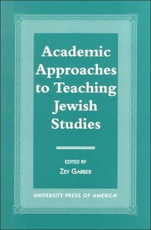 Academic Approaches to Teaching Jewish Studies