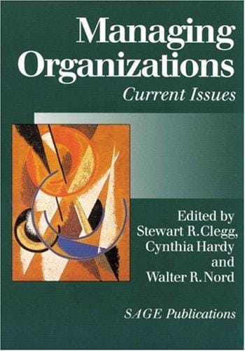 Managing organizations: current issues