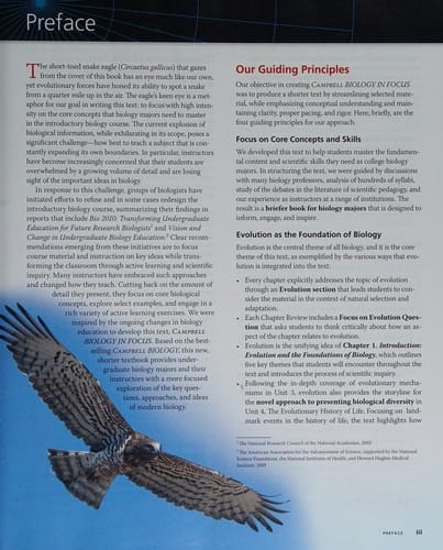 Campbell biology in focus