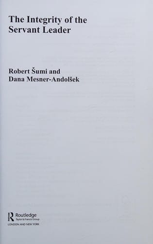 Integrity of the Servant Leader