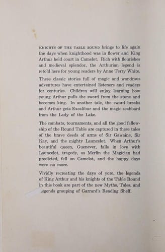 Knights of the table round