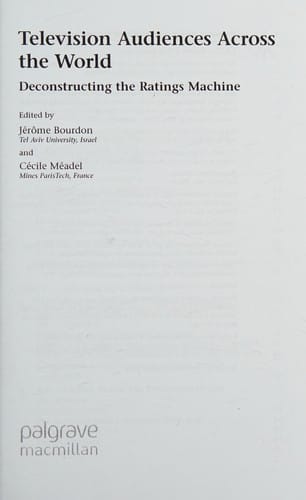 Television Audiences Across the World: Deconstructing the Ratings Machine